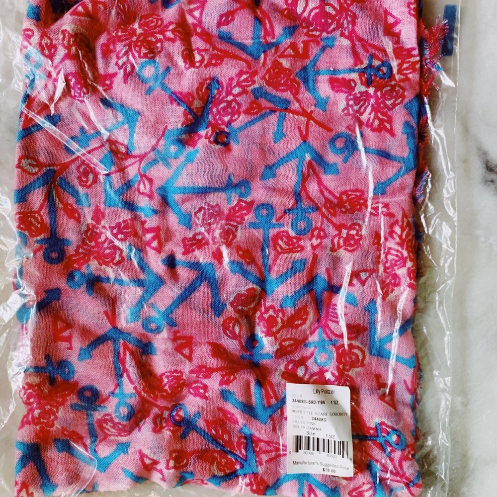 Lilly Pulitzer Delta Gamma Murfette Scarf
